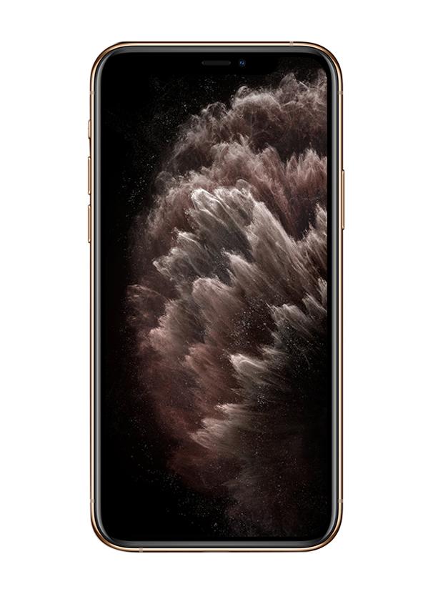 ابل  مُجدد - آيفون 11 برو ماكس مع تطبيق فيس تايم بلون ذهبي وذاكرة بسعة 256 جيجابايت ويدعم تقنية 4G LTE - Image 2