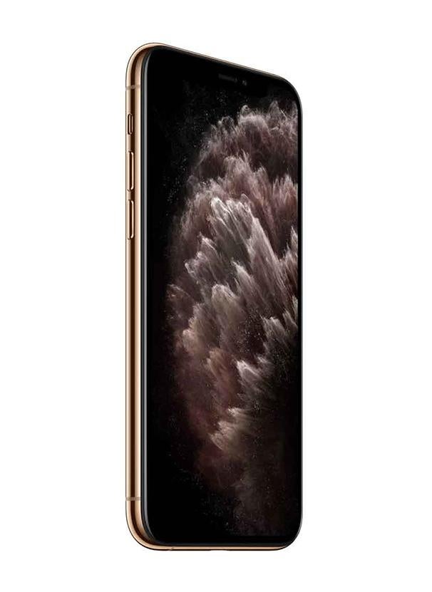 ابل  مُجدد - آيفون 11 برو ماكس مع تطبيق فيس تايم بلون ذهبي وذاكرة بسعة 256 جيجابايت ويدعم تقنية 4G LTE - Image 5