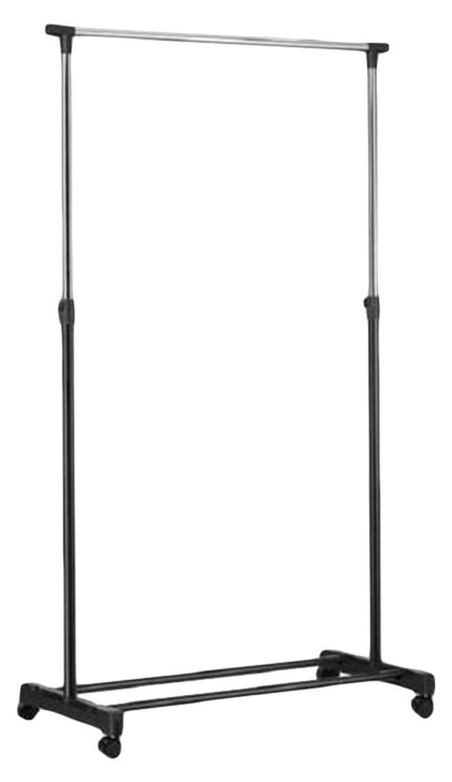 The Living Telescopic Clothes Hanger Black/Silver - Image 1