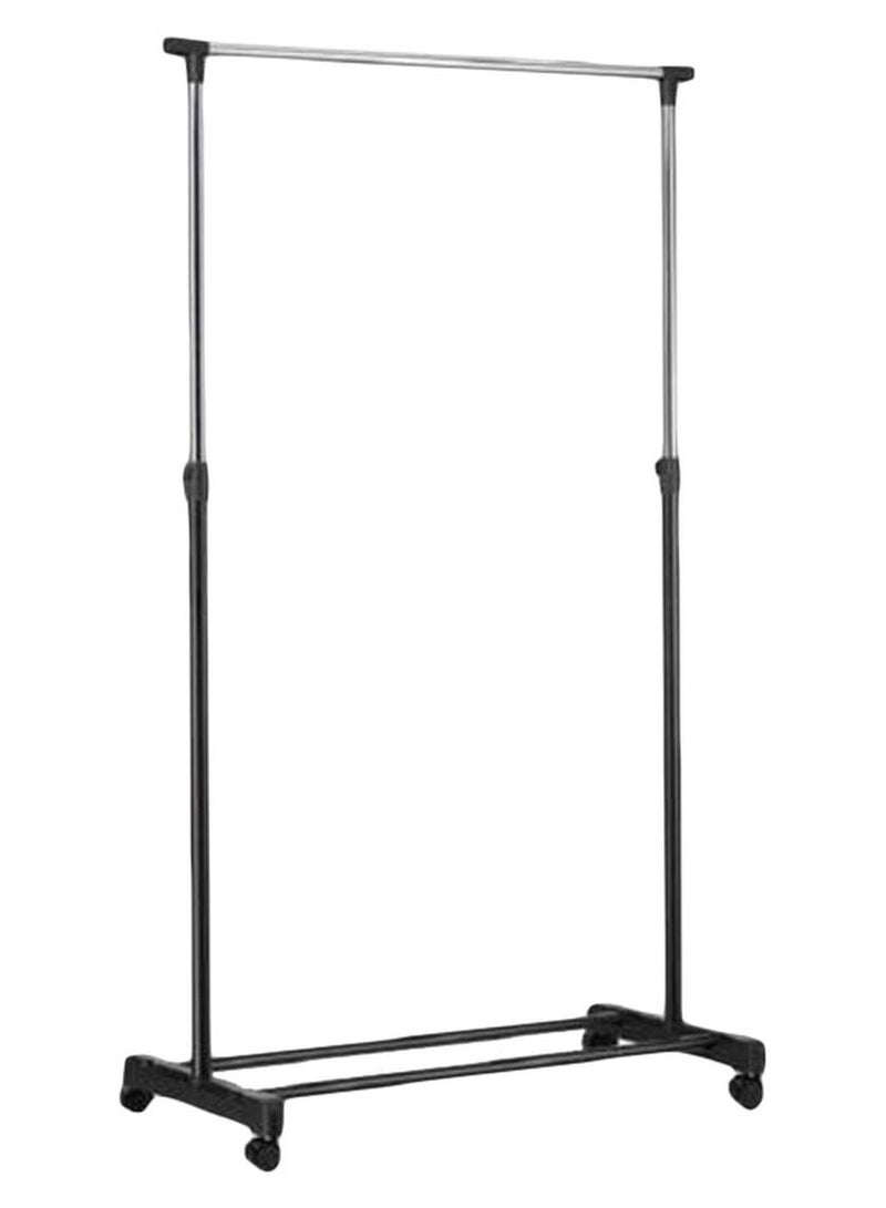 The Living Telescopic Clothes Hanger Black/Silver - Image 1