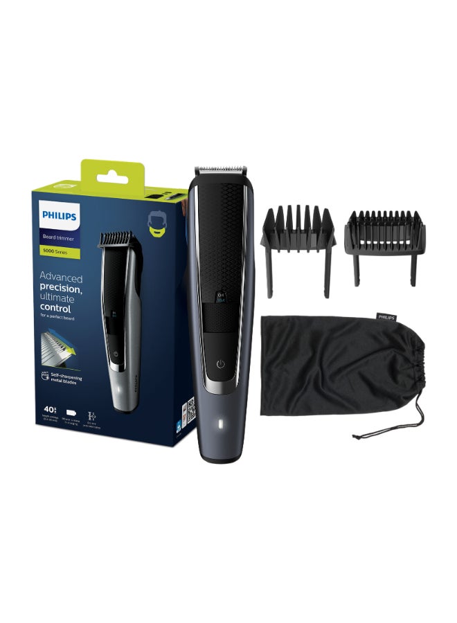 Beard Trimmer Series 5000 BT5502/13, 2 Years Warranty Black/Grey 