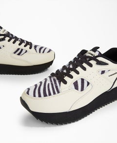 umbro Elite Mundial Luxe Platform Sneakers Beige  - Image 2