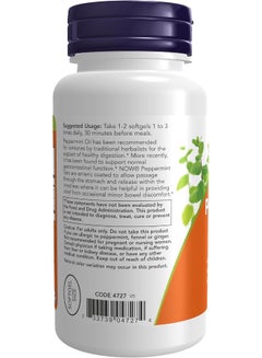 Now Foods Peppermint 90 Softgels  - Image 3