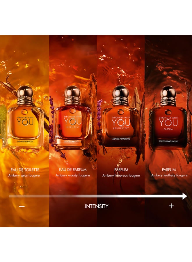 EMPORIO ARMANI - Stronger With You Intensely Eau de Parfum 100ml - Image 1