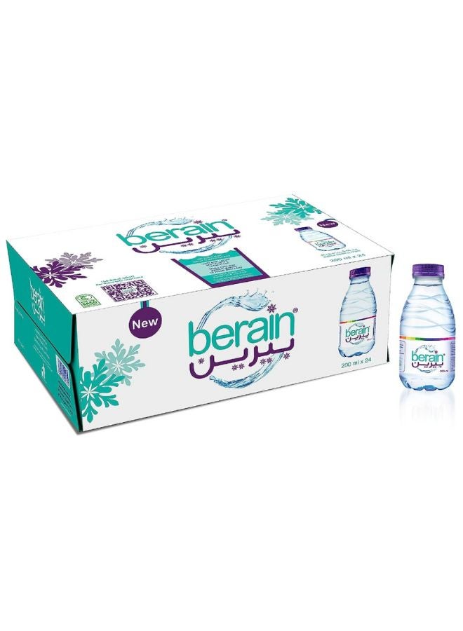 بيرين مياه شرب معلبة 200ملليلتر عبوة من 24 قطعة - Image 1