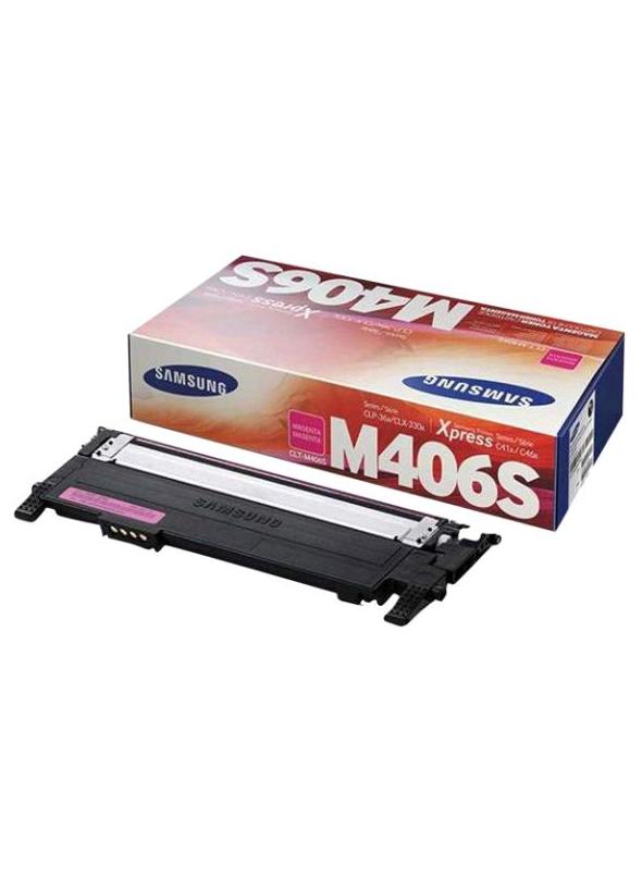 سامسونج خرطوشة حبر طابعة إكسبرس، طراز CLT-M406S أرجواني - Image 1
