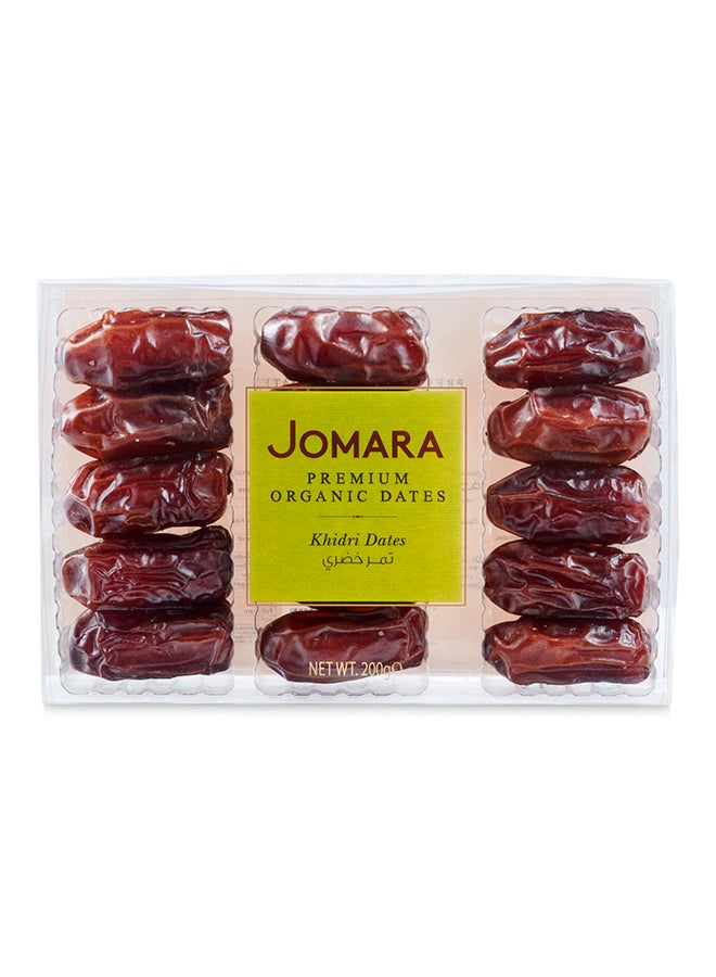 Jomara Organic Khidri Dates 200grams - Image 1