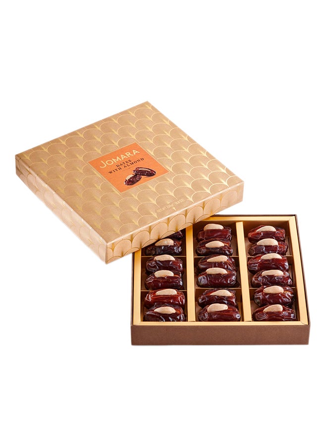 جومارا علبة تمور باللوز تقدم كهدية 275جرام - Image 1