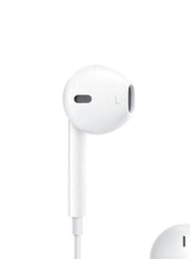 Wired In-Ear Earphones for Apple iPhone White - Image 4