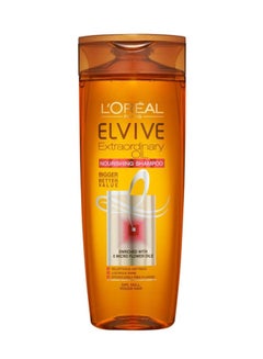 L'OREAL PARIS Elvive Extraordinary Oil Nourishing Shampoo For Normal To Dry Hair For Instant Nourish Soft Hair 600ml  - Image 1