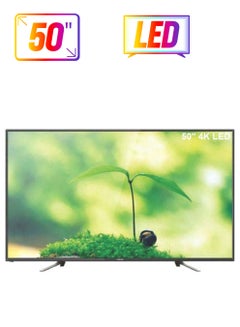 NIKAI Nikai 50 Inch Smart Ultra HD 4K LED TV | Model No UHD50SLED UHD50SLED2 Black  - Image 1