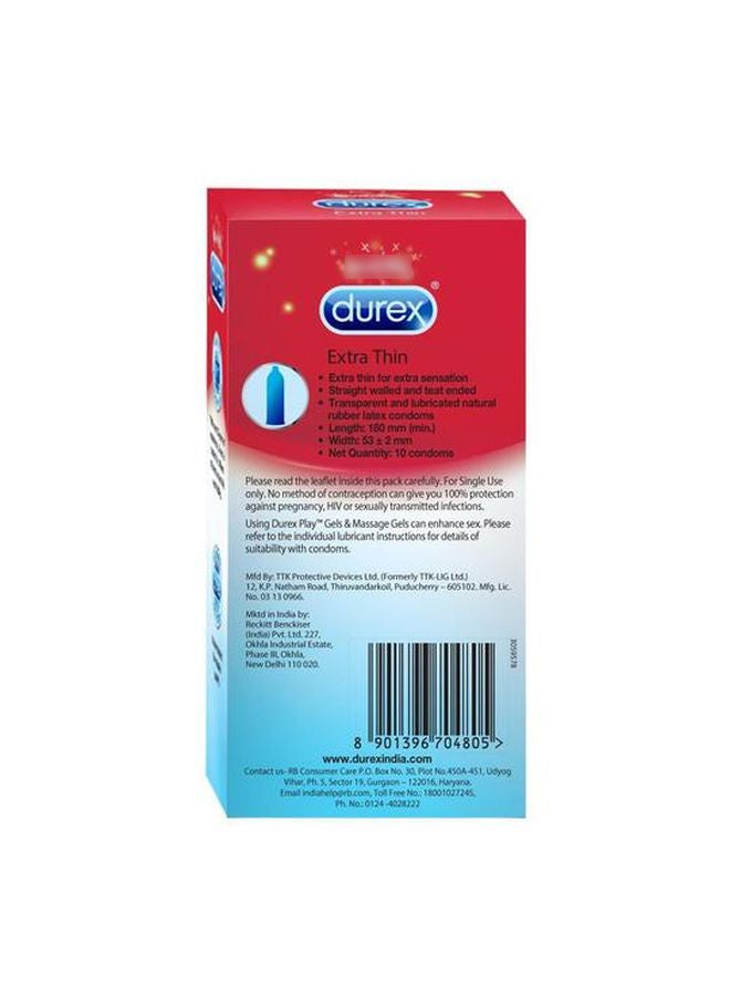 10-Piece Extra Thin Condom