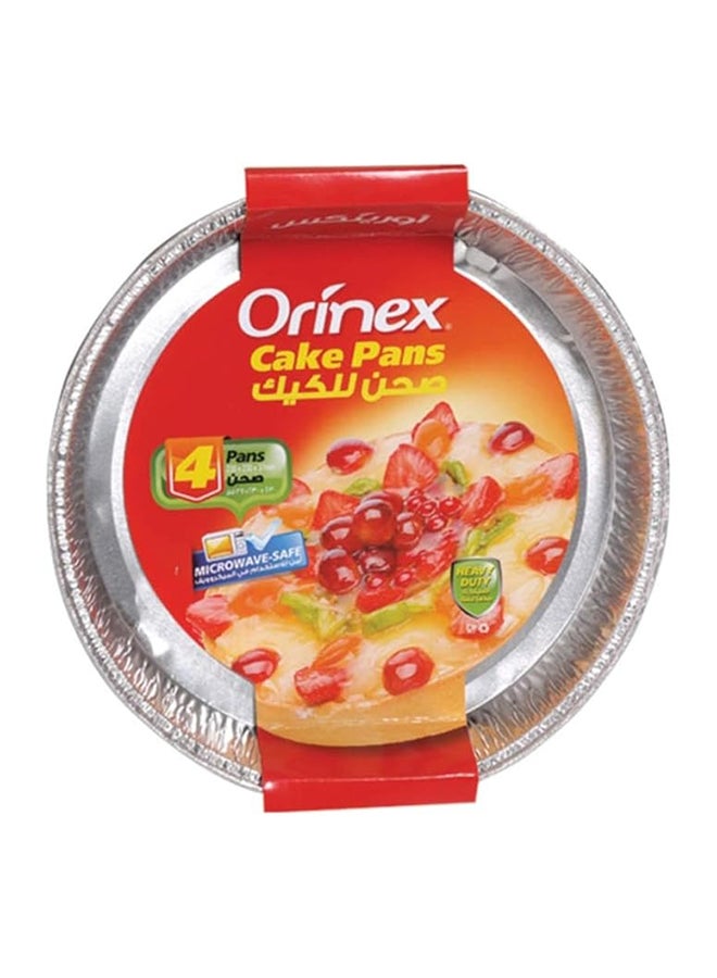 أورينيكس صحن للكيك فضي  - Image 3