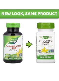 Nature's Way St. John’s Wort Herb Vegetarian 700mg- 180 Capsules  - Image 1