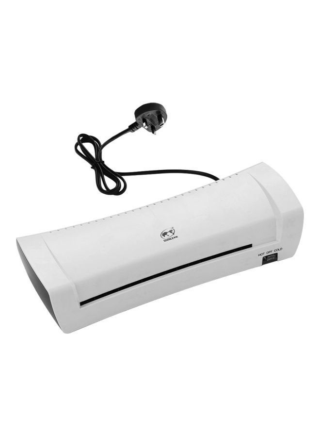 OSMILE Hot And Cold Laminating Machine White - Image 1