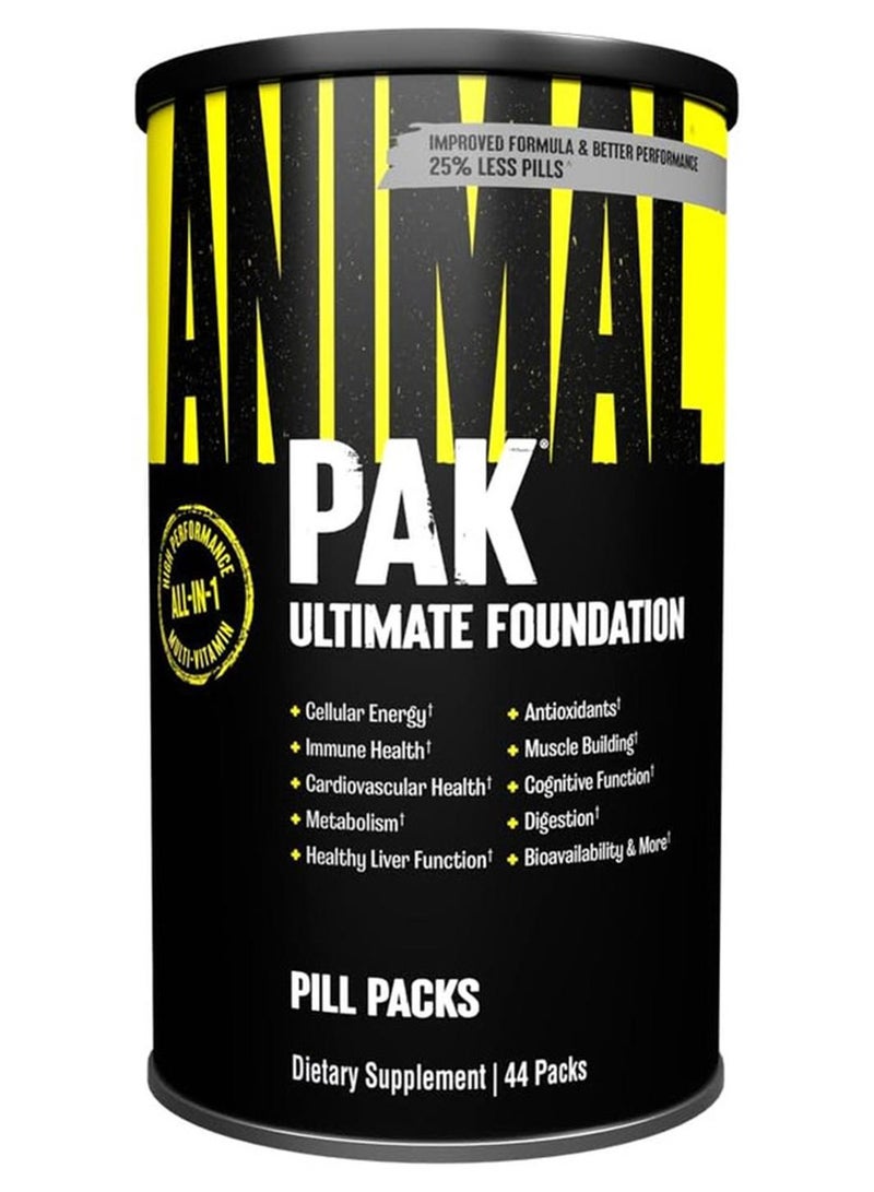 UNIVERSAL NUTRITION Animal Pak - The Complete All-in-one Training 44 Packs - Image 1