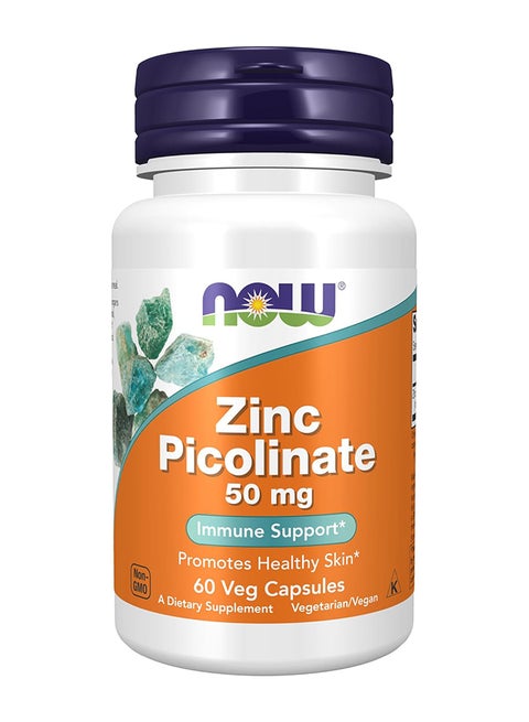 Zinc Picolinate 50mg 60 Veg Capsules