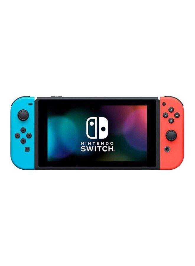 Nintendo Switch Console (Extended Battery) With Neon Blue And Red Joy‑Con - Image 3
