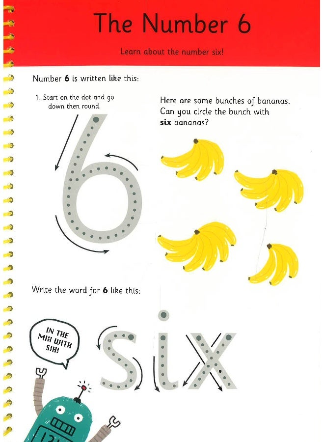First Time Learning: My Big Wipe Clean Number Paperback English - Image 4