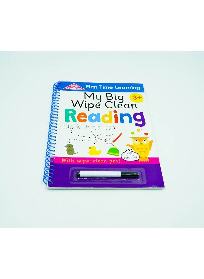 My Big Wipe Clean Reading Paperback English - 43364.0 - Image 1