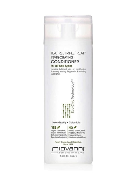 Giovanni Tea Tree Triple Treat Invigorating Conditioner, For All Hair Types 250ml