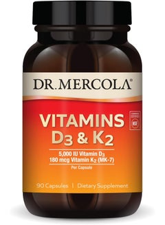 Vitamins D3 & K2, 90 Capsules