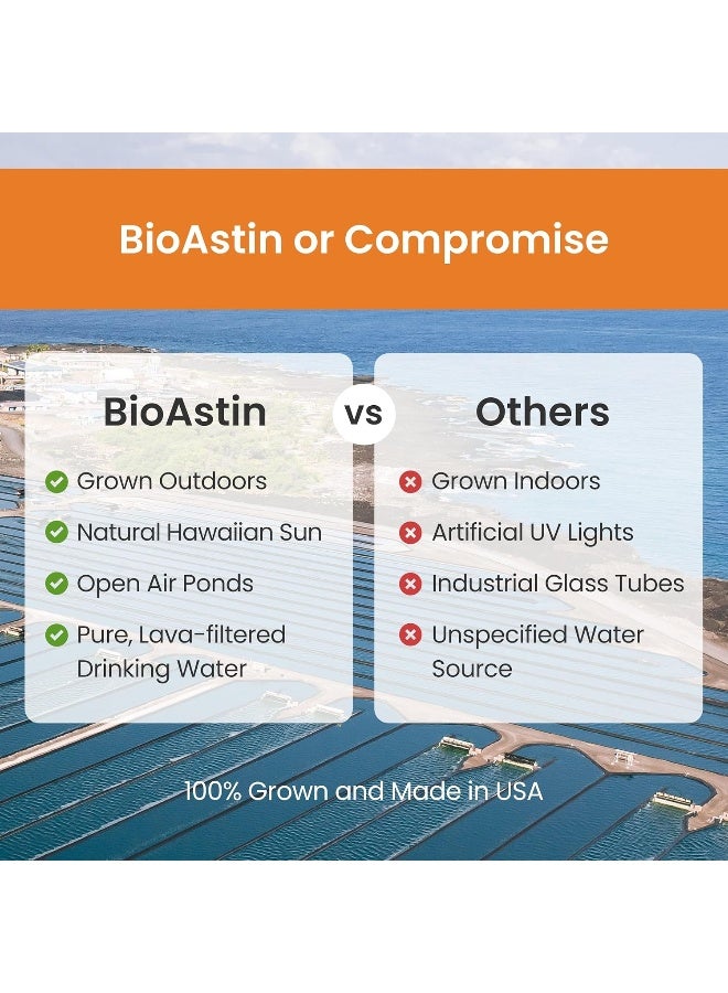 Nutrex Hawaii BioAstin, Hawaiian Astaxanthin, 60 Soft Gels  - Image 5