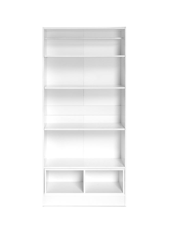 Home Box Vanilla 2-Door Wardrobe, Oak/White - W80 x D40 x H180 cm Brown - Image 3