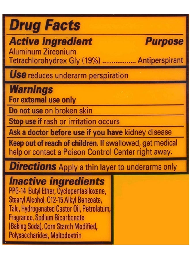 آرم آند هامر مزيل العرق ألترا ماكس بودرة منعشة برتقالي - Image 4