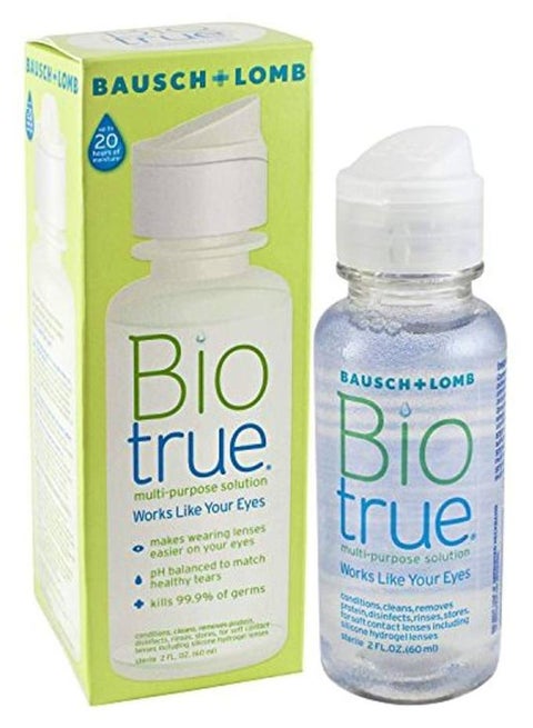 محلول عدسات لاصقة متعدد الأغراض من العلامة التجارية بيوت رو