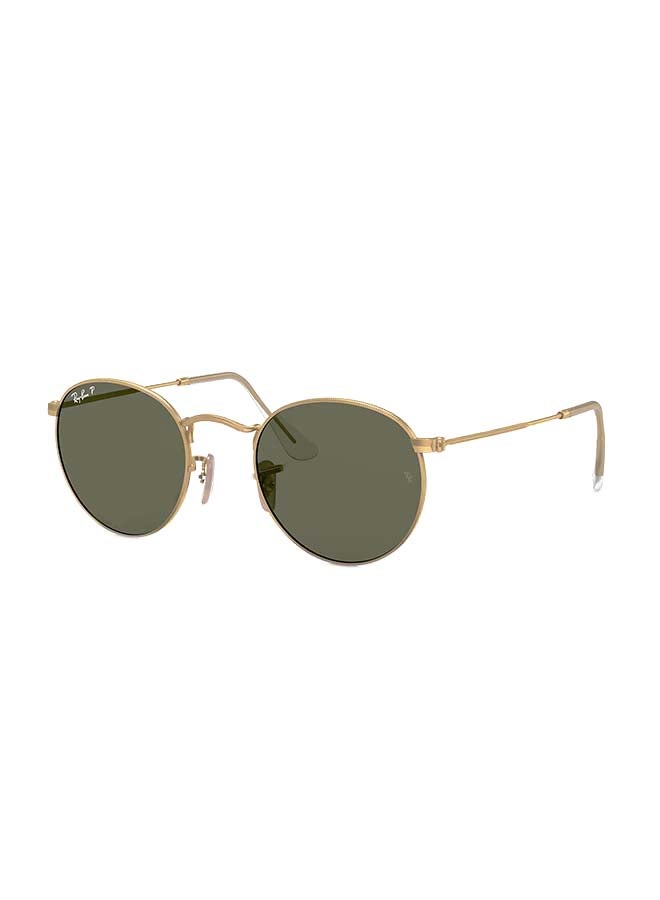 Ray-Ban - Men's Polarized Round Metal Sunglasses RB3447 112/51 - Lens Size: 50mm - Gold - Image 1