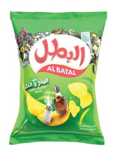 رقائق البطاطس بنكهة الملح والخل 110جرام