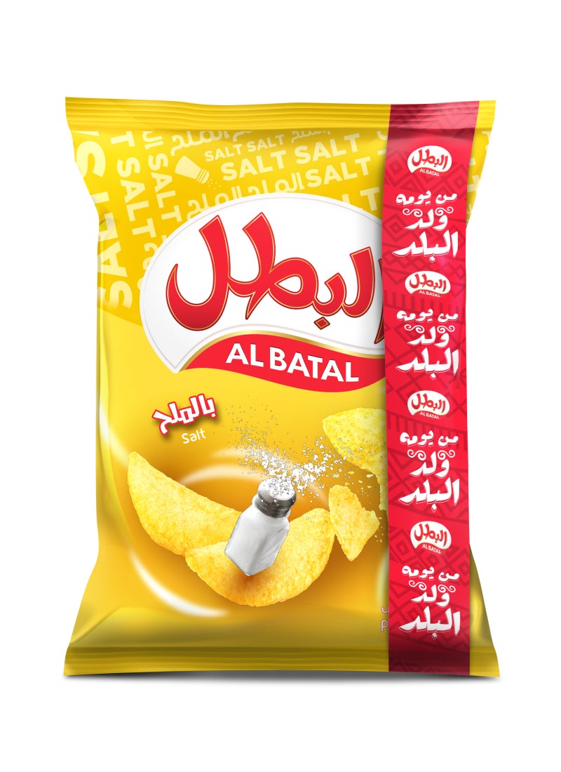 البطل رقائق بطاطس مملحة 110جرام