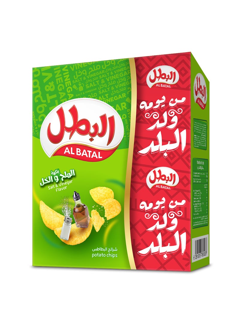 Salt And Vinger Chips 23grams Pack of 12