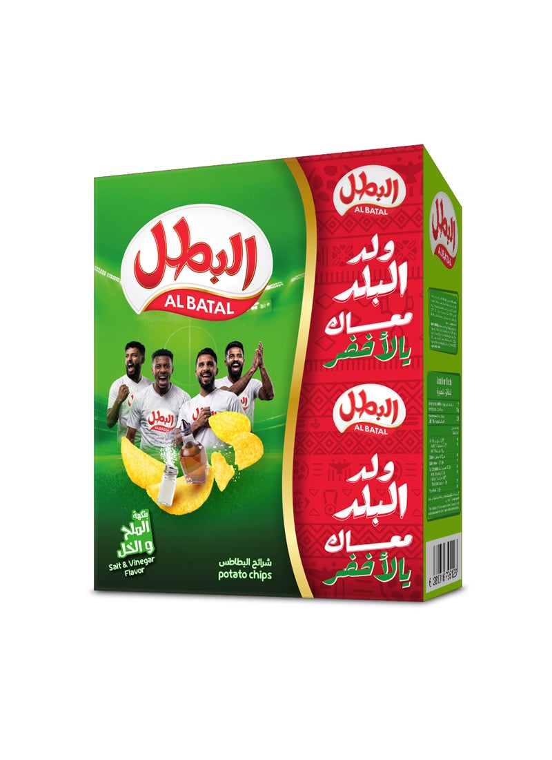 Salt And Vinger Chips 23grams Pack of 12