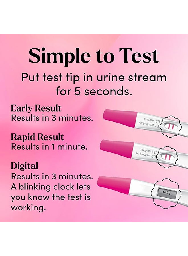 FIRST RESPONSE Triple Check Pregnancy Test Kit - 3 Count - Image 4
