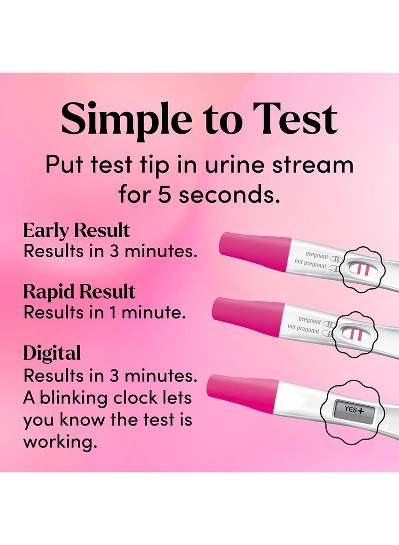 FIRST RESPONSE Triple Check Pregnancy Test Kit - 3 Count - Image 3