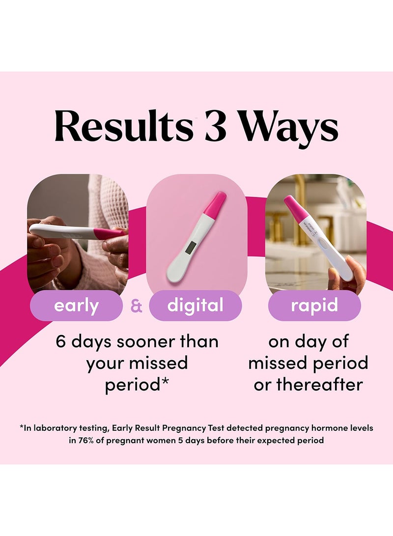 FIRST RESPONSE Triple Check Pregnancy Test Kit - 3 Count - Image 5