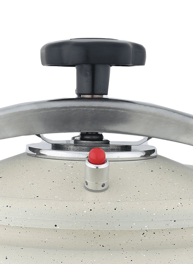 السيف  قدر ضغط مصنوعة من الجرانيت والألومنيوم من السيف بيج / أسود 15لترات - Image 4