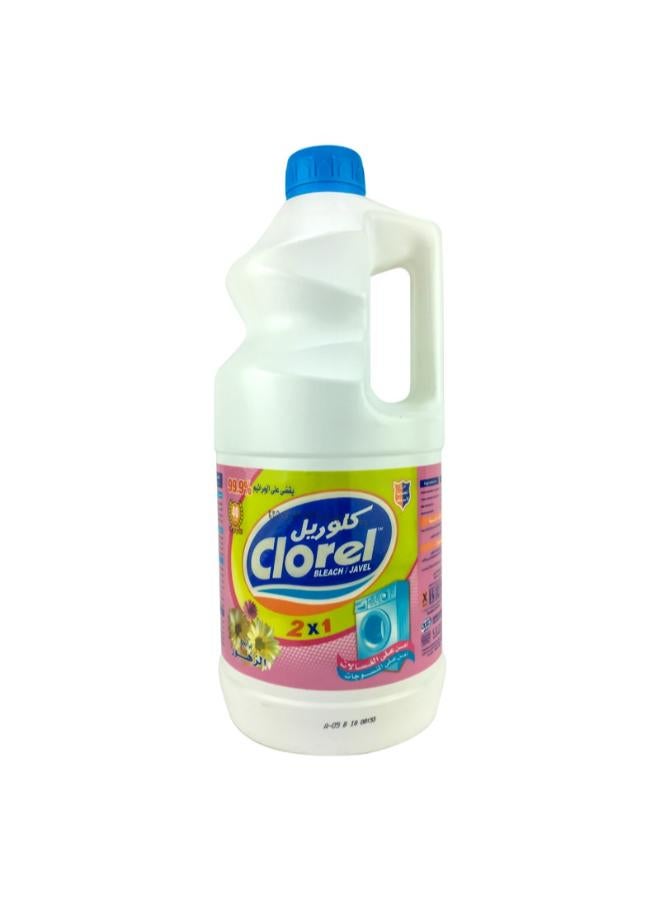 Clorel 2 In 1 Floral Liquid Bleach For Front Load 4kg  - Image 1