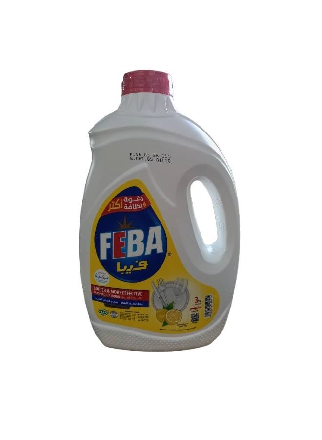 Liquid Dish Cleaner With Lemon Scent 3kg