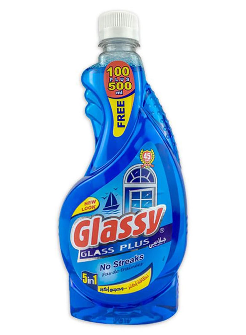 Glass And Window Cleaners With Aquamarine Scent 600ml