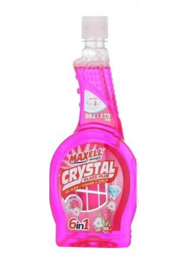 Magic Crystal Liquid Glass And Window Cleaner With Rose Scent 700ml - pnsku/N32320995A/45/_/1725178769/e14c1000-2a09-4f3a-a529-18703a90c96a