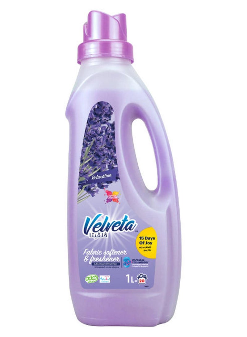 جل معطر ومنعم الأقمشة برائحة اللافندر، 1لترات