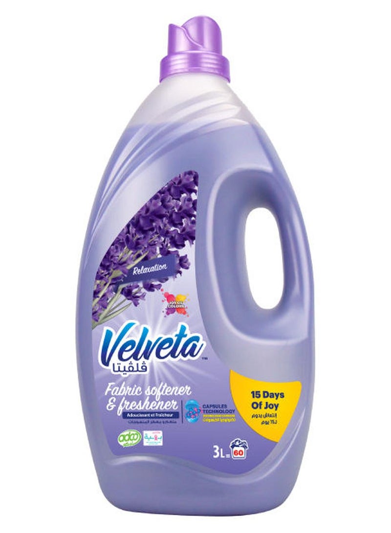 منعم للأقمشة برائحة اللافندر 3لترات