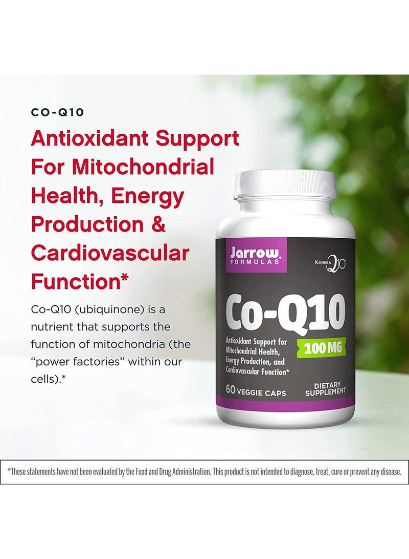 jarrow formulas Co-Q10 Promotes Cellular Energy Production 60-Capsule - Image 5