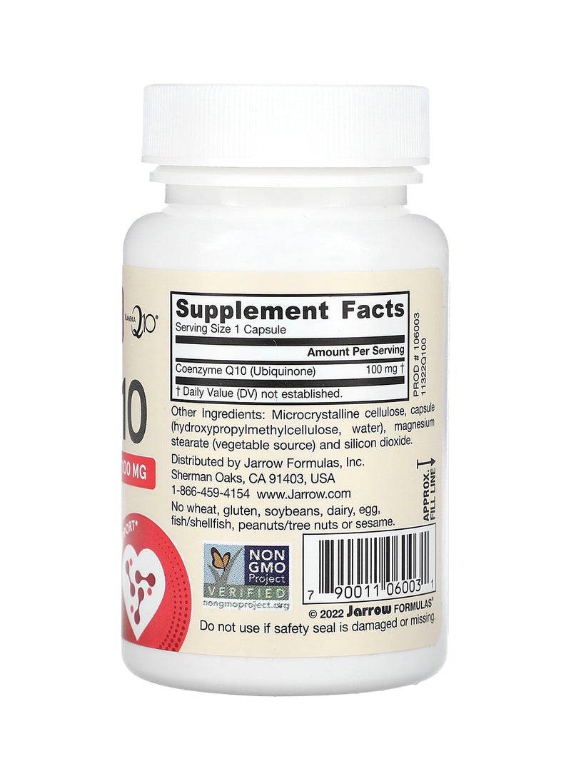 jarrow formulas Co-Q10 Promotes Cellular Energy Production 60-Capsule - Image 2