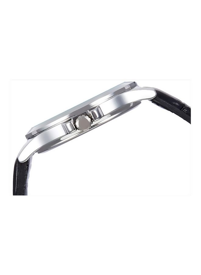 كاسيو ساعة يد بعقارب مقاومة للماء طراز MTP-V300L-1AUDF - 42 مم - أسود للرجال - Image 3