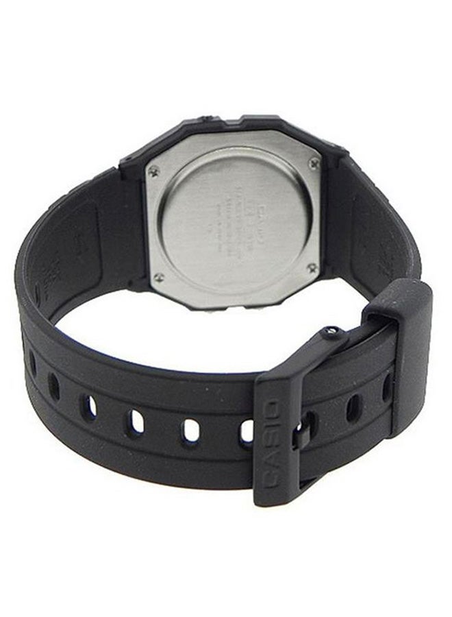 CASIO Men's Water Resistant Digital Watch F-91W-3DG - 37 mm - Black - Image 2