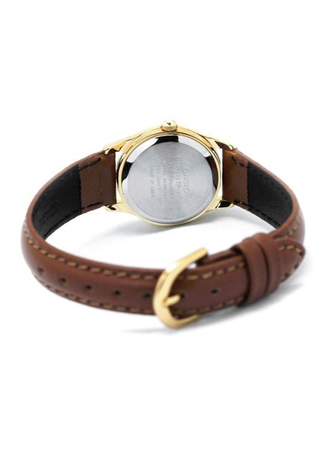 كاسيو ساعة يد بعقارب مقاومة للماء طراز LTP-1094Q-7B7RDF للنساء - Image 2